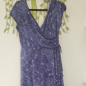 New York & Co faux wrap dress
